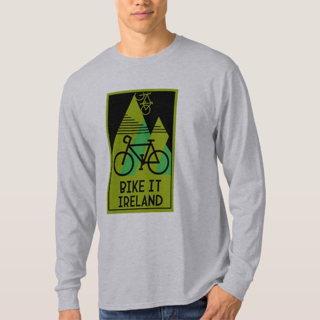 Cykling Ireland T Shirt (Framsida)