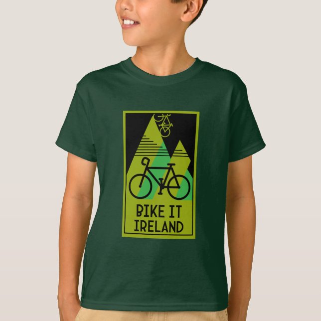 Cykling Ireland T Shirt (Framsida)