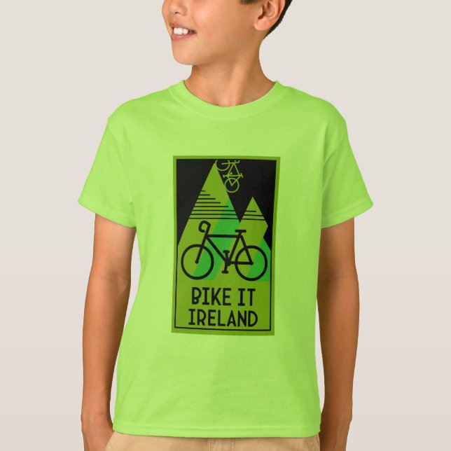 Cykling Ireland T Shirt (Framsida)