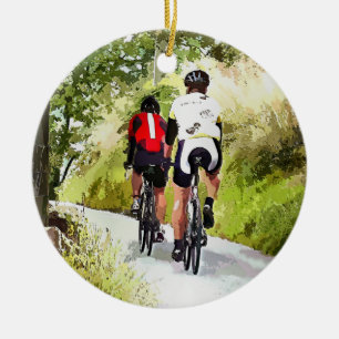 CYKLING JULGRANSPRYDNAD KERAMIK