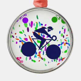 CYKLING JULGRANSPRYDNAD METALL