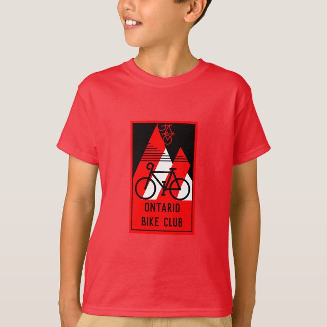 Cykling Kanada T Shirt (Framsida)