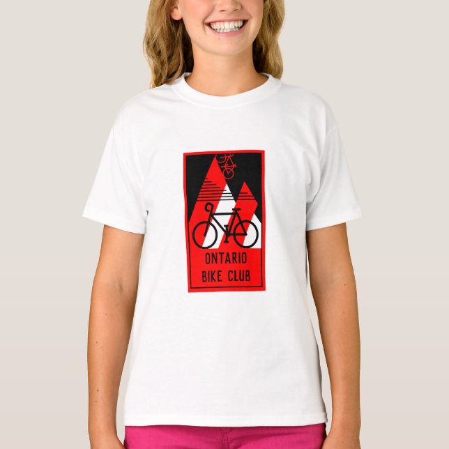 Cykling Kanada T Shirt (Framsida)