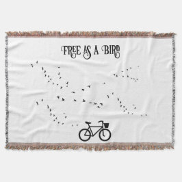 Cykling Life, fritt som fågelanpassade Filt