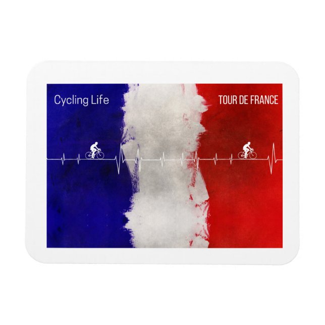 Cykling Life, Tour de Frankrike Magnet (Horisontell)