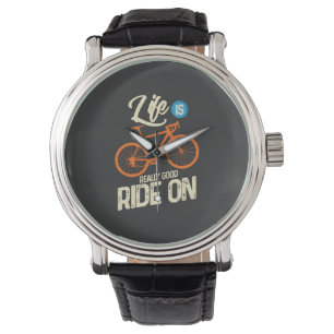 Cykling - Livet är verkligen en bra åktur Armbandsur
