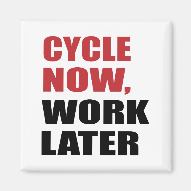 Cykling Magnet (Framsidan)