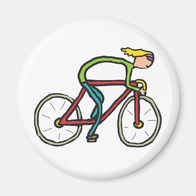 Cykling Magnet (Framsidan)