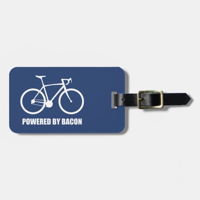 Cykling med Bacon Bagagebricka (Horisontell Framsida)