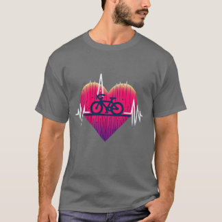 Cykling med ECG och passion för denna sport T Shirt