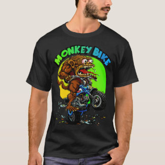 Cykling med Monkey T Shirt