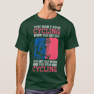 Cykling Mountain Biking Fitness Bike Tour T Shirt