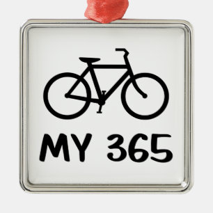 Cykling, My 365 Julgransprydnad Metall