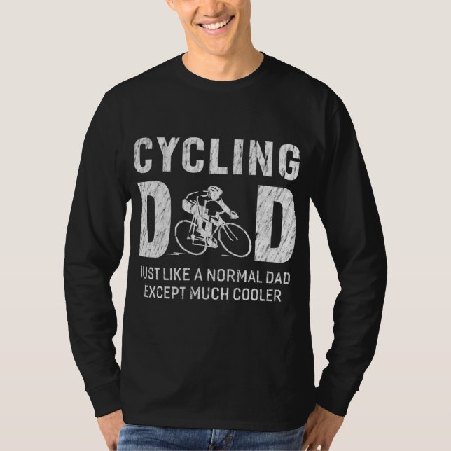 Cykling Pappa-gåvor för Far cykelns bike Manar T Shirt (Framsida)