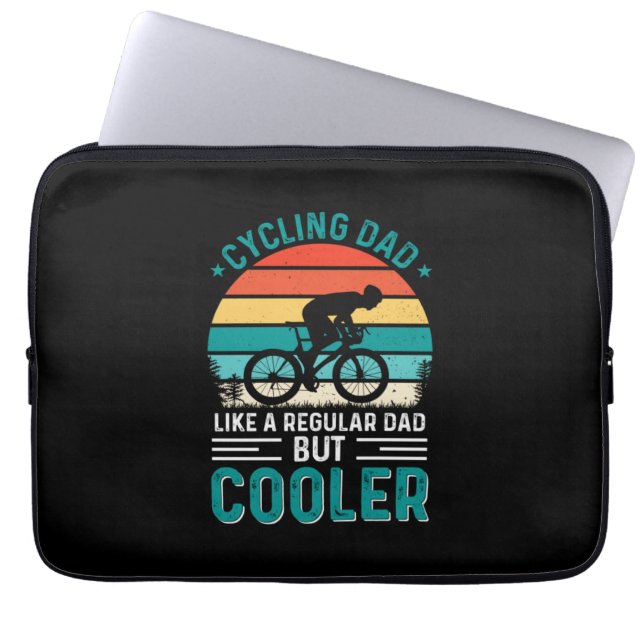 Cykling Pappa Laptop Fodral (Framsidan)