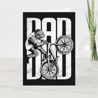 Cykling Pappa Mountainbike BMX Glad fadersdag Kort