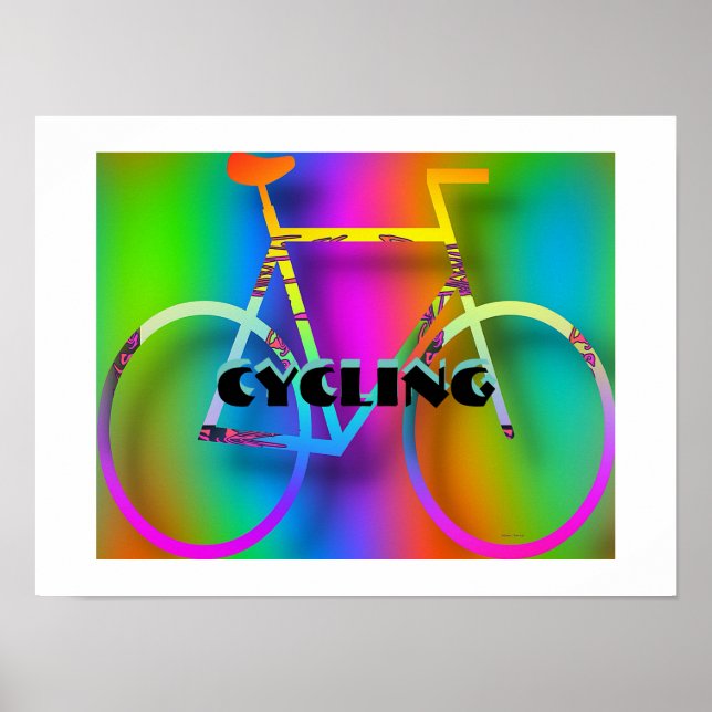 Cykling Poster (Framsidan)
