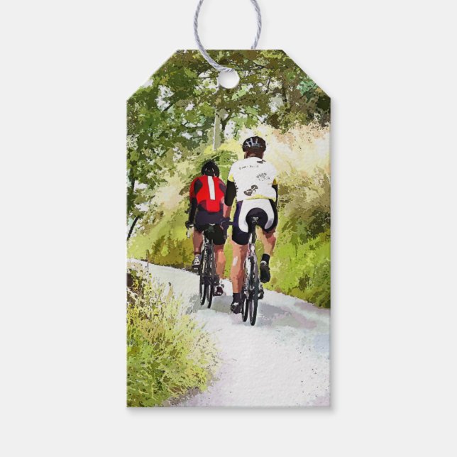 CYKLING PRESENTETIKETT (Framsidan)