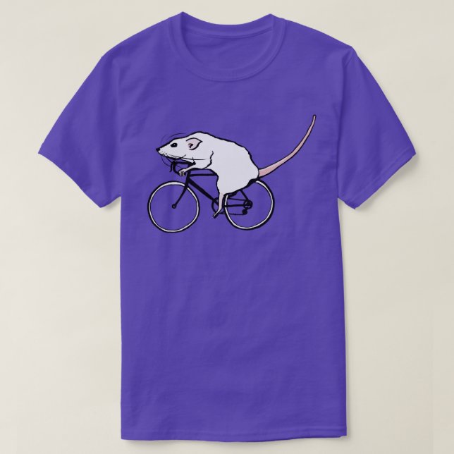 Cykling Råtta T Shirt (Design framsida)
