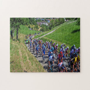 cykling tävling pussel