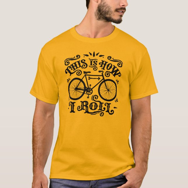 Cykling Tee Shirt (Framsida)