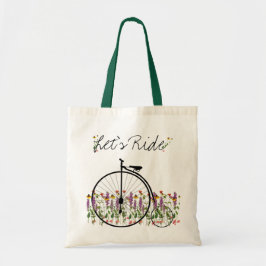 Cykling Tote Bag Tygkasse