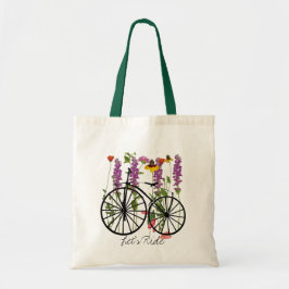 Cykling Tote Bag Tygkasse