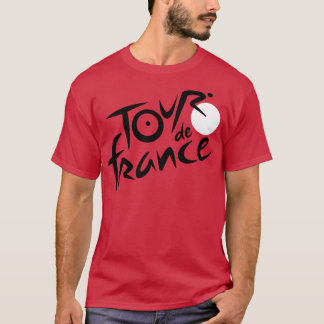 Cykling Tour De Frankrike Pin T Shirt