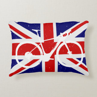 Cykling Union Jack Prydnadskudde
