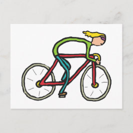 Cykling Vykort