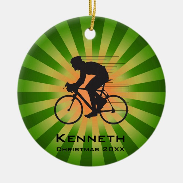 Cyklingcykling Ornament (Framsidan)