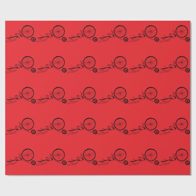 Cyklinggroda Presentpapper (Platt)