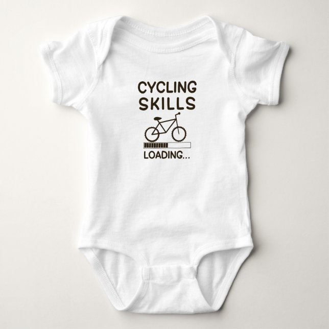 Cyklingskompetens vid inläsning | Cute Cyclist T Shirt (Framsida)