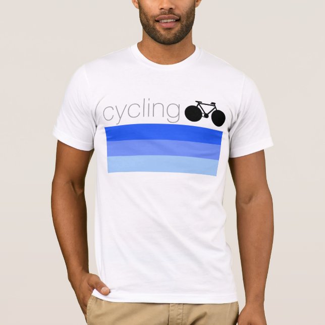 Cyklingslag - cykel-T Tröja (Framsida)