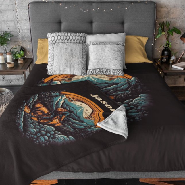 Cyklingstid, retroanpassade fleecefilt (Skapare uppladdad)