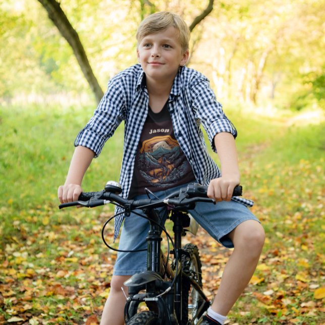 Cyklingstid, retroanpassade t shirt (Skapare uppladdad)