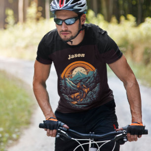 Cyklingstid, retroanpassade t shirt