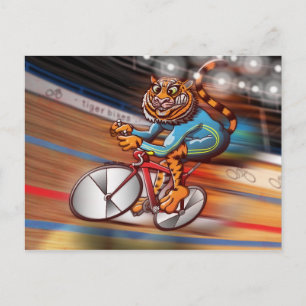 Cyklingstiger Vykort