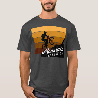 Cyklingstum för terrängcykelcykel för bergskabinkl t shirt