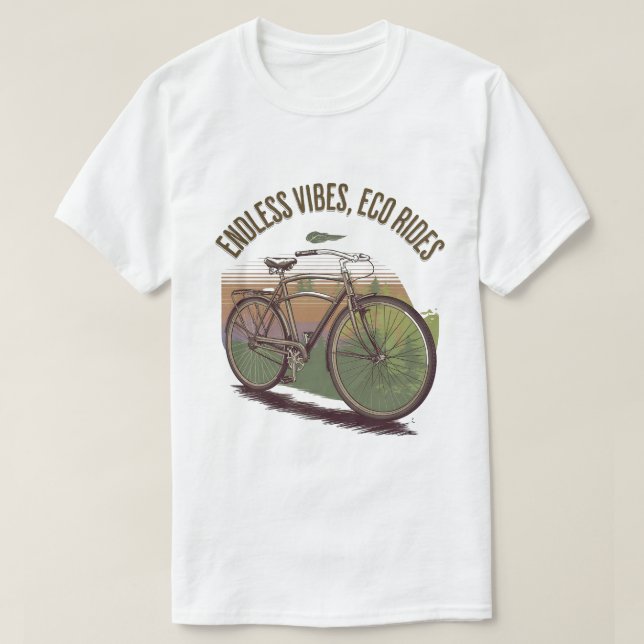 Cyklingvib, Eco T-Shirt (Design framsida)