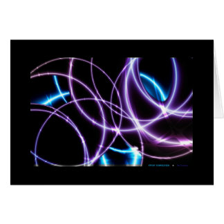 Cyklisk anslutning hälsningskort