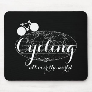 cyklisk cykelcykcykelledning musmatta
