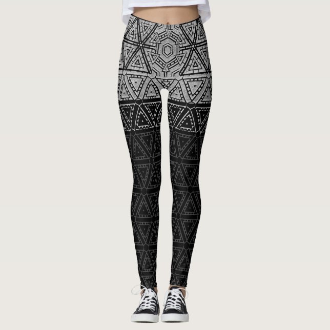 Cykliska kort leggings (Framsida)