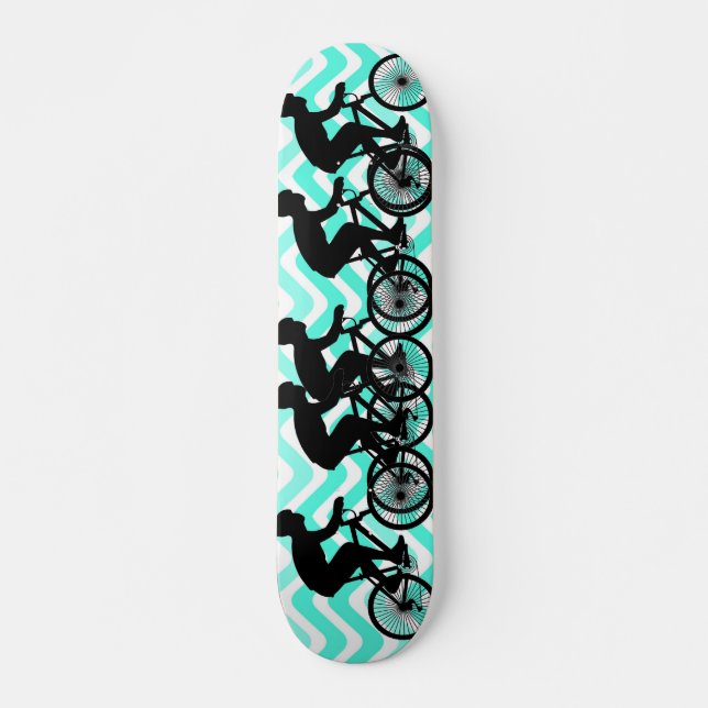 Cykliskt skateboard bräda 20,5 cm (Framsida)