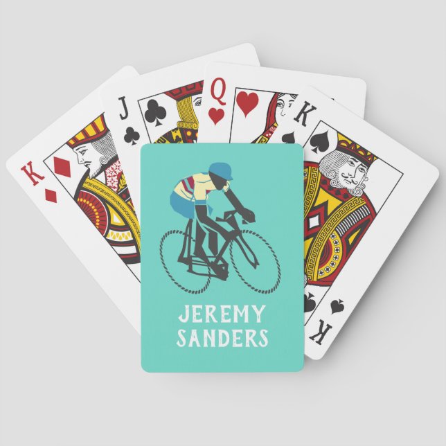 Cyklist #3 casinokort (Baksidan)