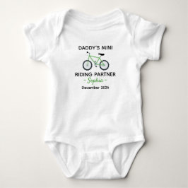 Cyklist Baby Shower Pappas Mini Ridpartner T Shirt