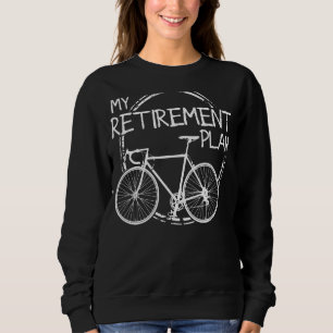 Cyklist Bike Bicycle Cycling i min Pension-plan T Shirt