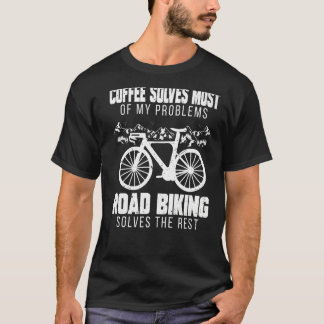 Cyklist Biker Bike och cafécykling T Shirt