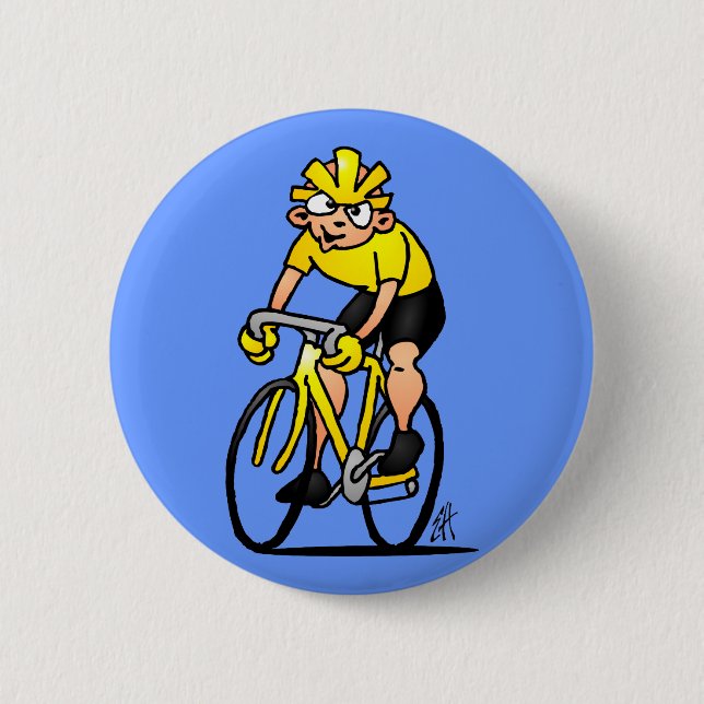 Cyklist - cykla knapp (Framsida)