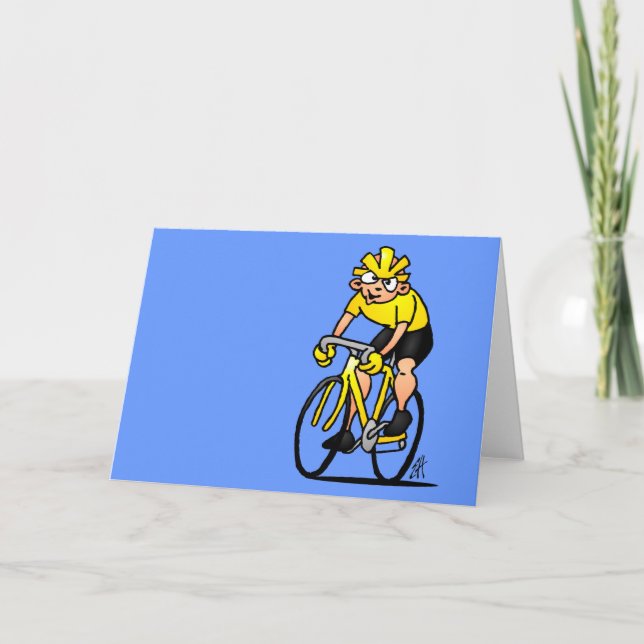 Cyklist - cykla kort (Framsida)